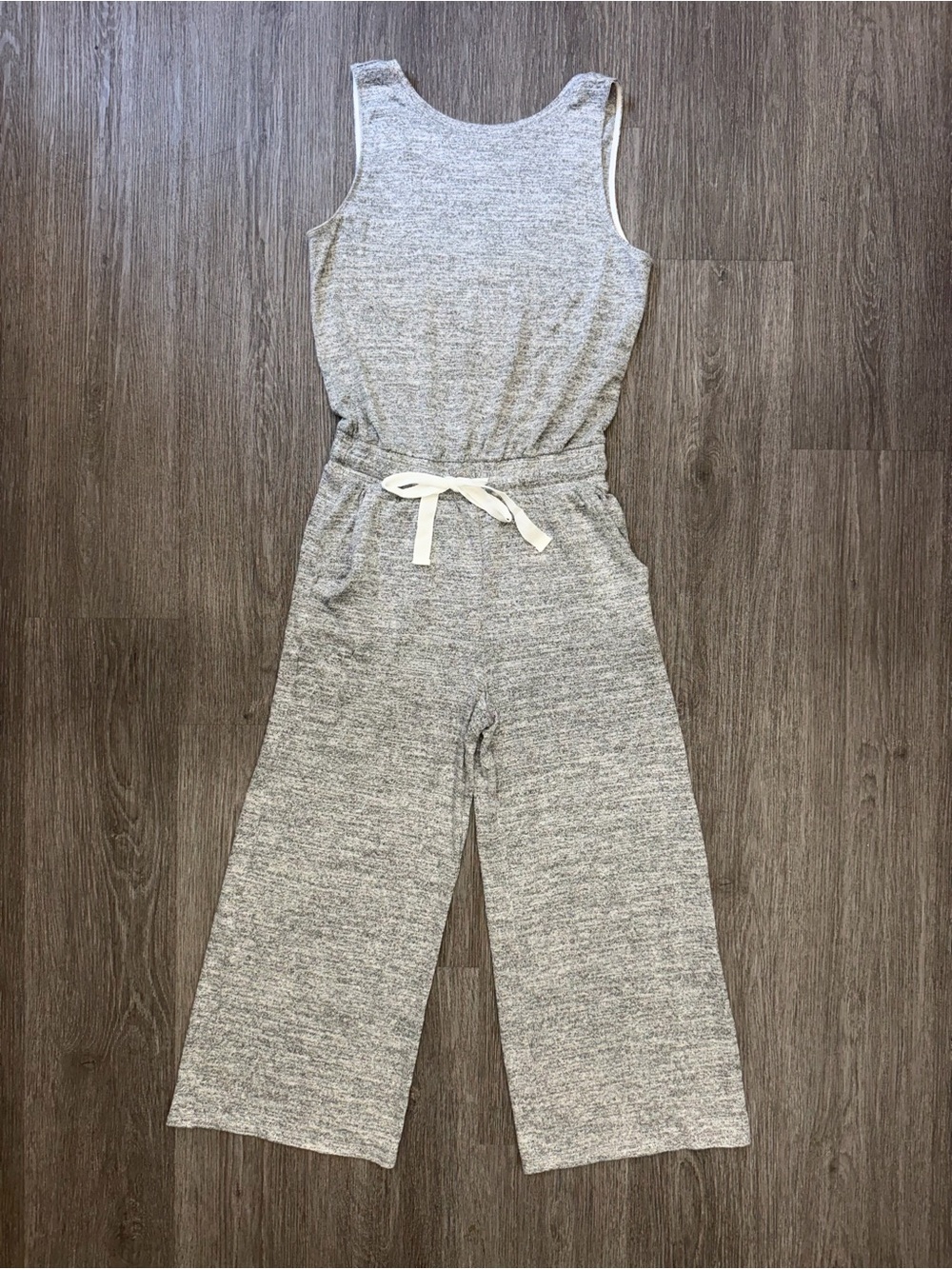 Wilfred Light Gray Sleeveless Wide-Leg Jumpsuit Size XS